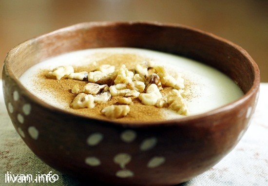 Сахляб (Sahlab) молочный десерт- напиток