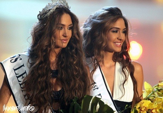 Мисс Ливан 2012 и вице мисс стали сестры-близнецы