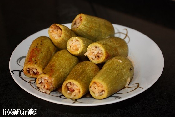 Мехши Куса - фаршированные кабачк Мехши Куса - фаршированные кабачк