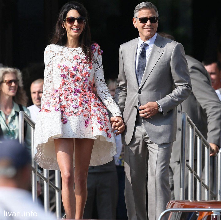 Джордж Клуни женился на ливанке Амаль Аламуддин