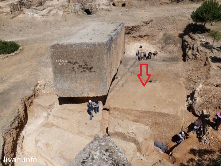 В Ливане (Баальбек) раскопали самый большой монолит за всю историю