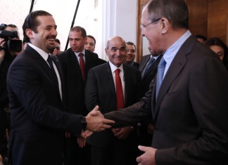 РФ выступает за решение кризиса в Ливане без вмешательства извне Саад Харири встретился с Сергеем Лавровым в Москве