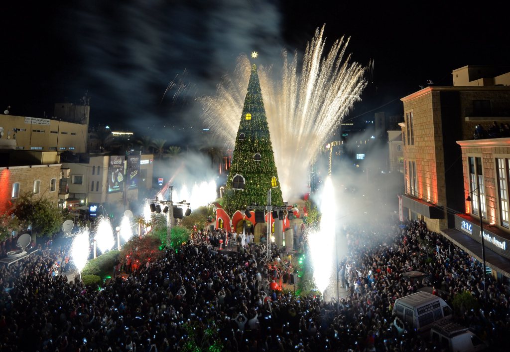 Christmas tree in Byblos