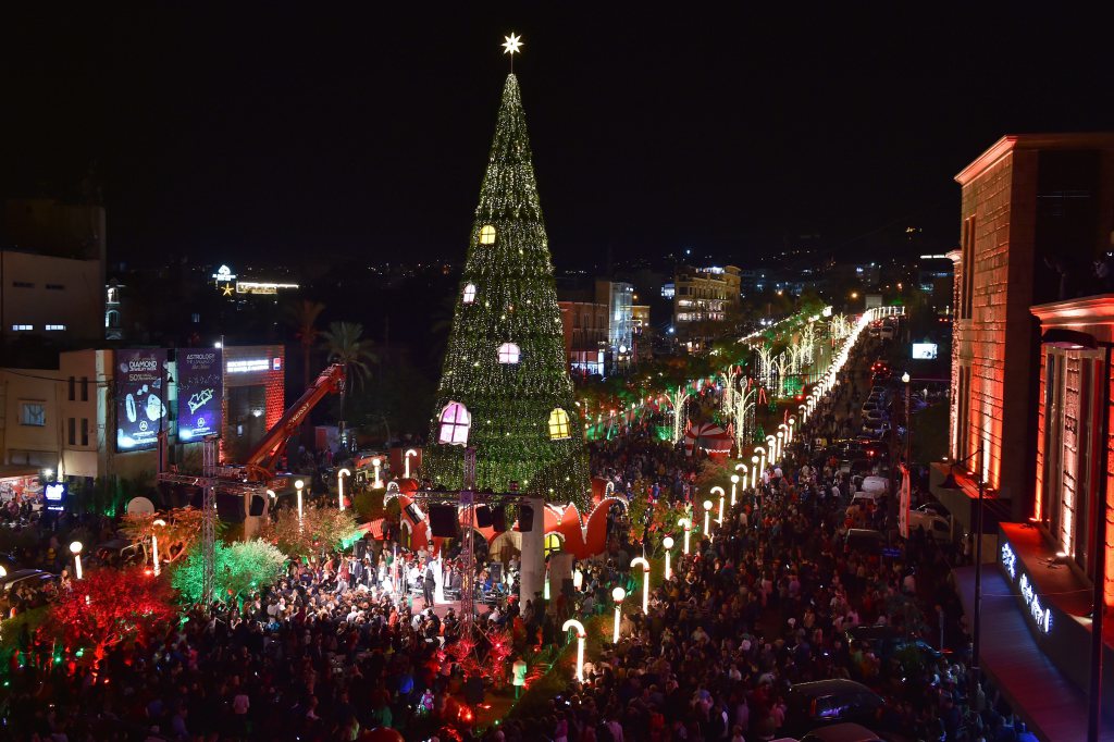 Christmas tree in Byblos
