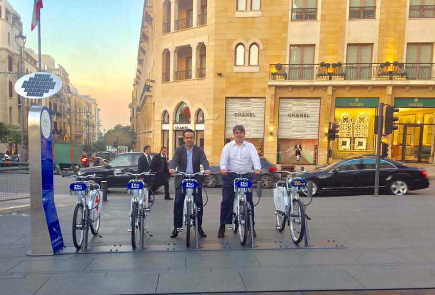 Система совместного использования велосипедов в Бейруте
