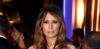 Мелания Трамп в платье ливанского дизайнера Мелания Трамп в платье ливанского дизайнера