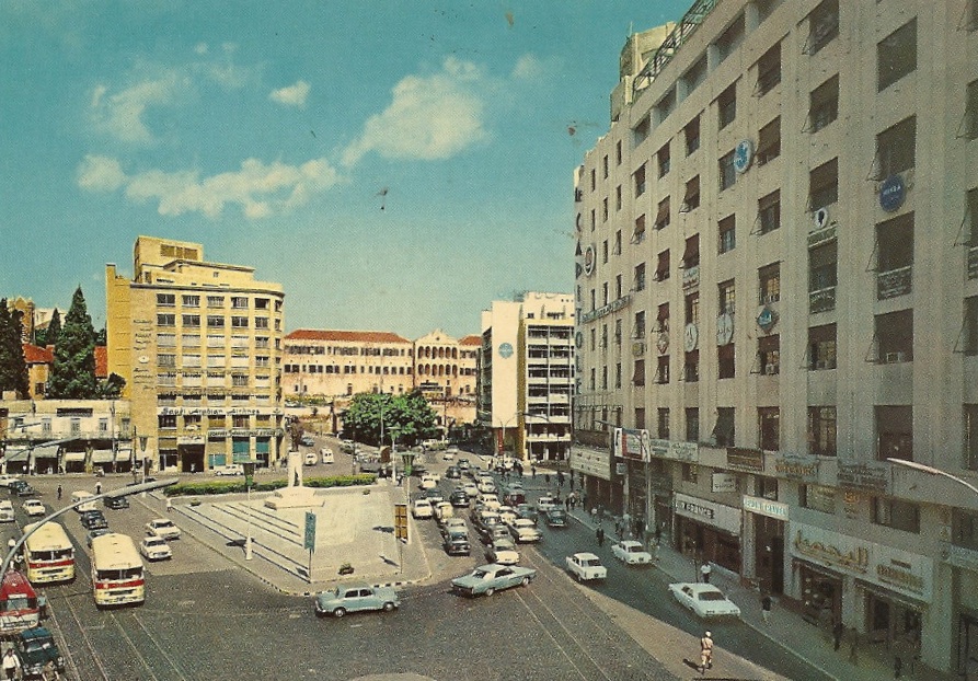 Улица Риад Эль Солх в 1968 году