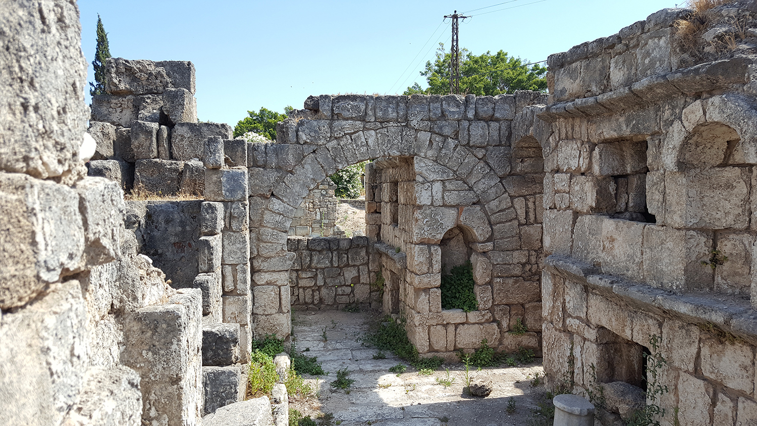Развалины Тира. Ливан