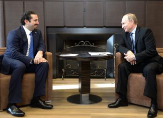 Владимир Путин провел в Сочи переговоры с премьер-министром Ливана Саадом Харири Владимир Путин провел в Сочи переговоры с премьер-министром Ливана Саадом Харири