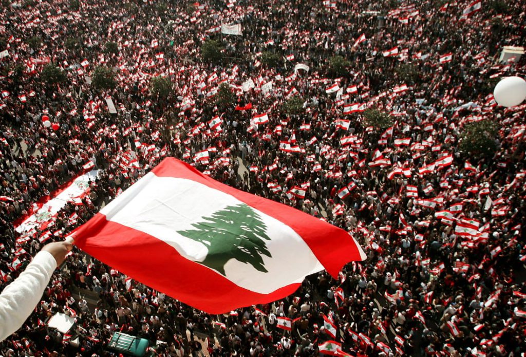 Протесты в Ливане